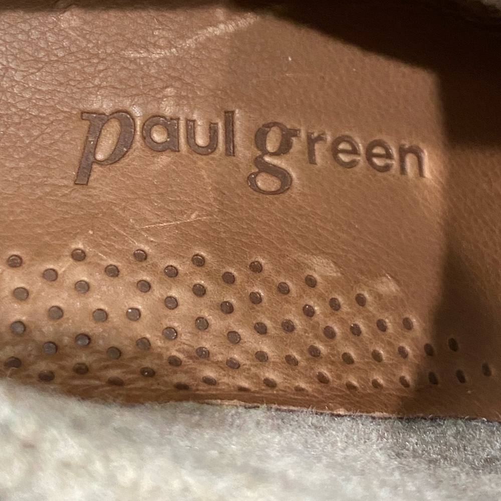 Paul Green Size 4 US Size 6.5 Kalista Merino Wool Leather Luxury Sneaker - Picture 14 of 16